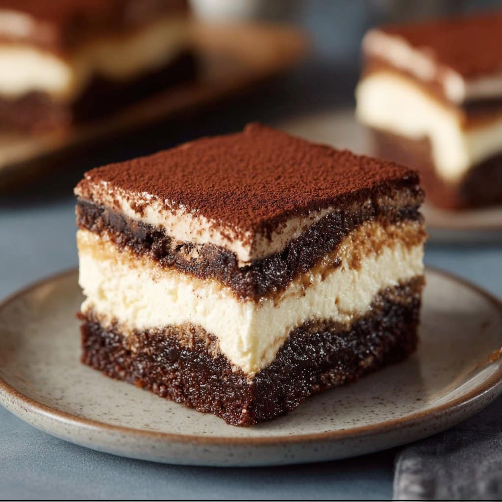 Tiramisu Brownies