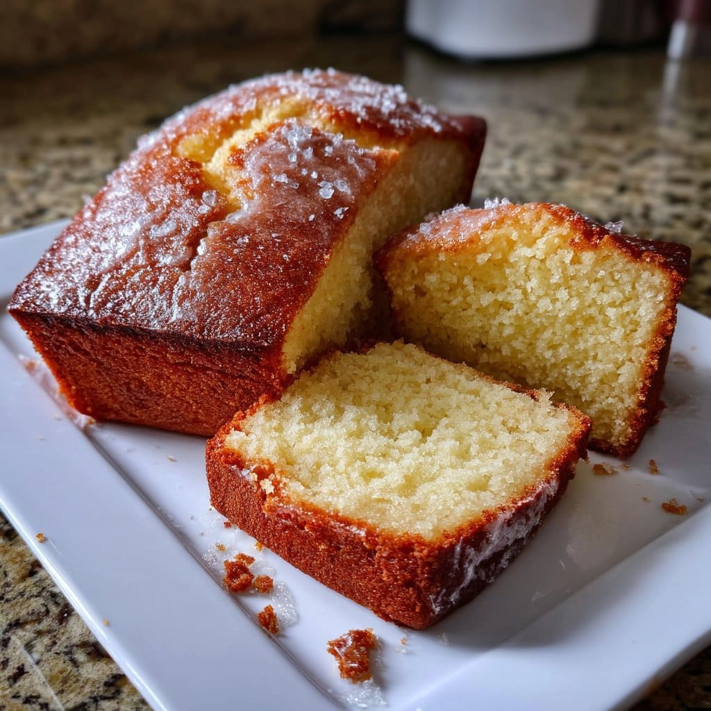Sun-Kissed Lemon Ricotta Pound Cake