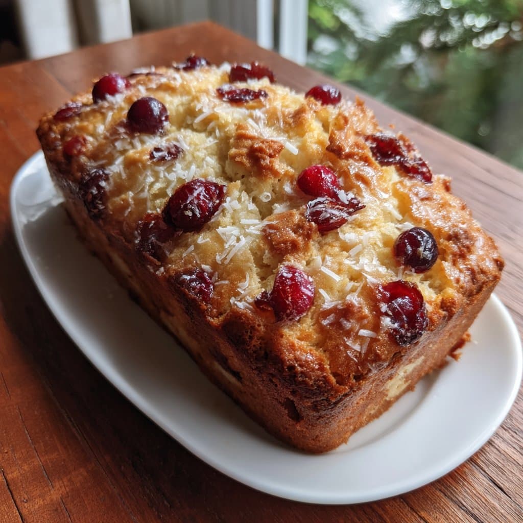 Twinkling Cranberry Almond Loaf