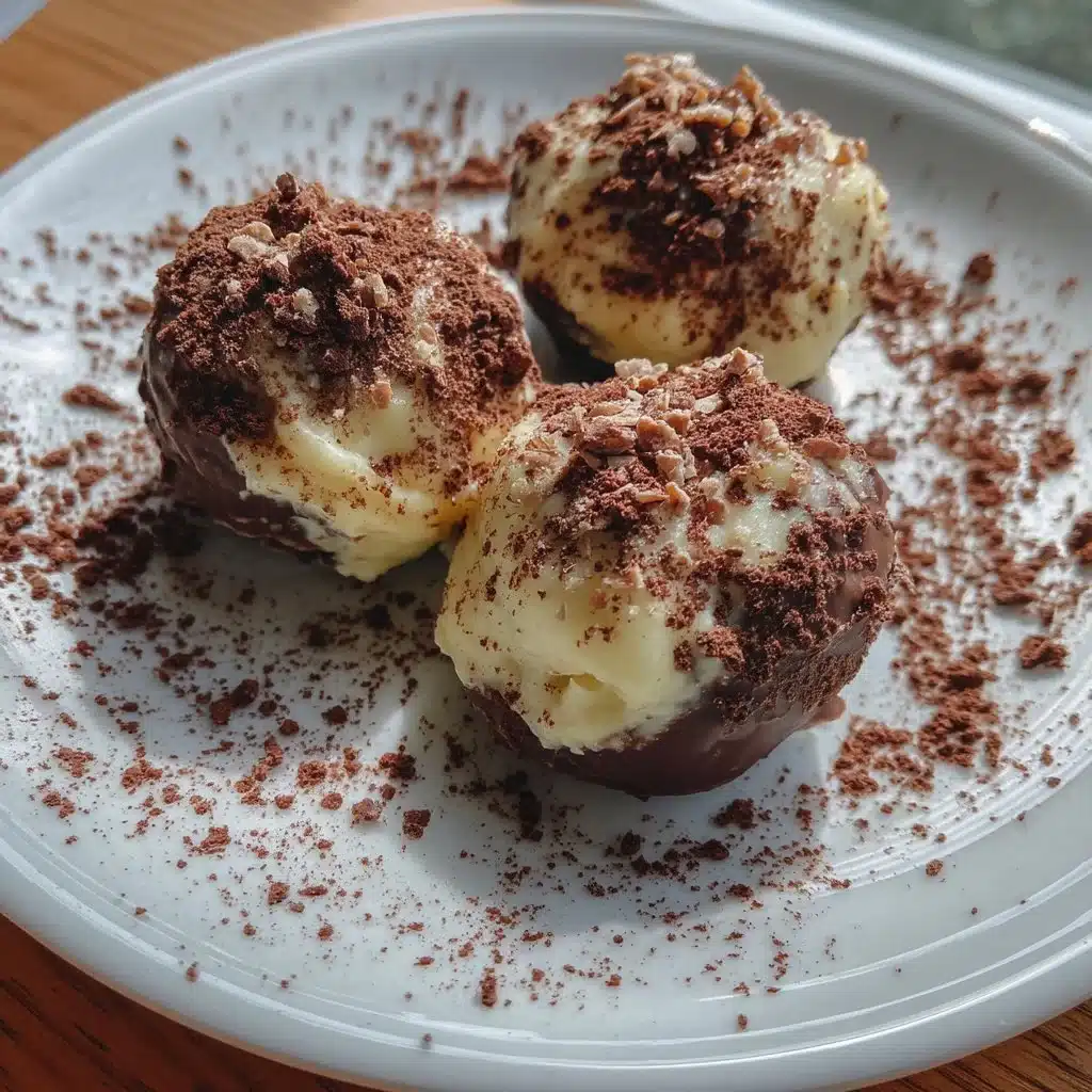 Baileys Mascarpone Truffles