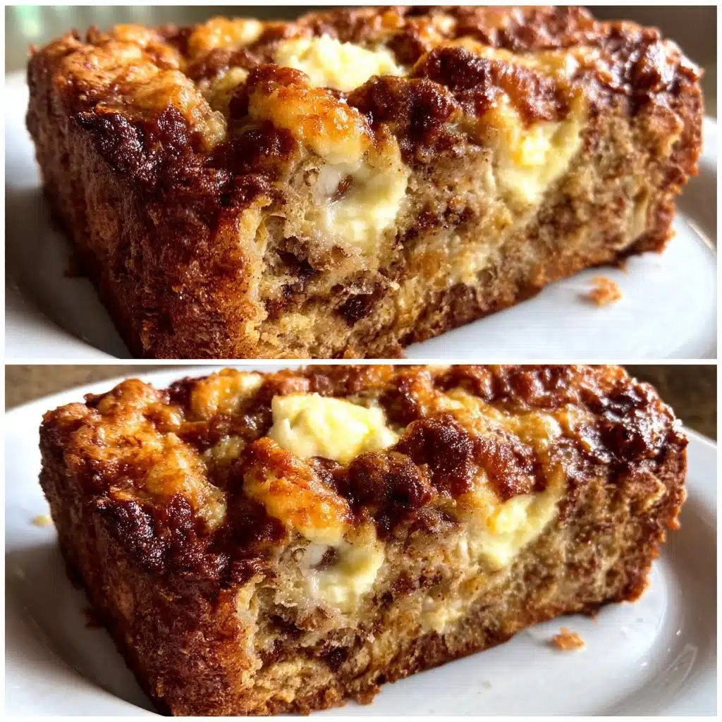 Banana Bread with Ricotta Swirl