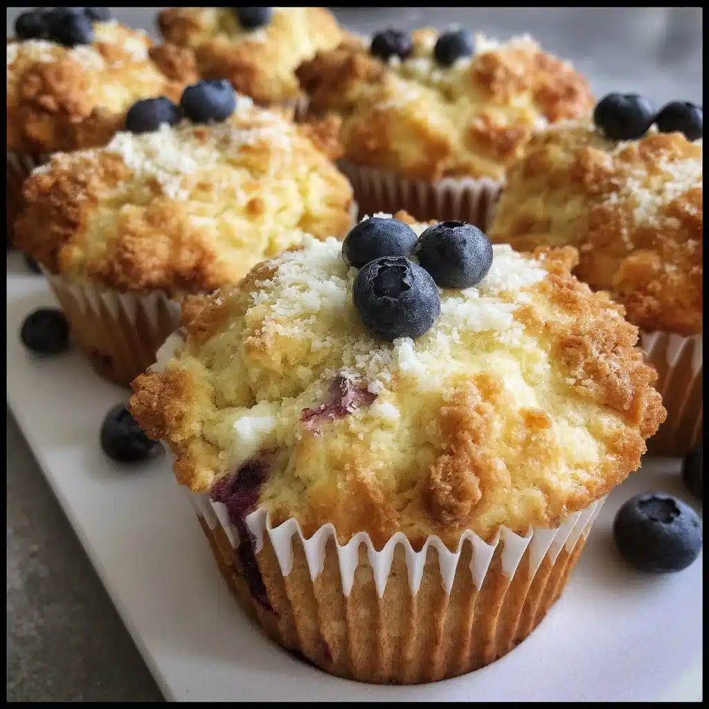 Blueberry Mascarpone Muffins