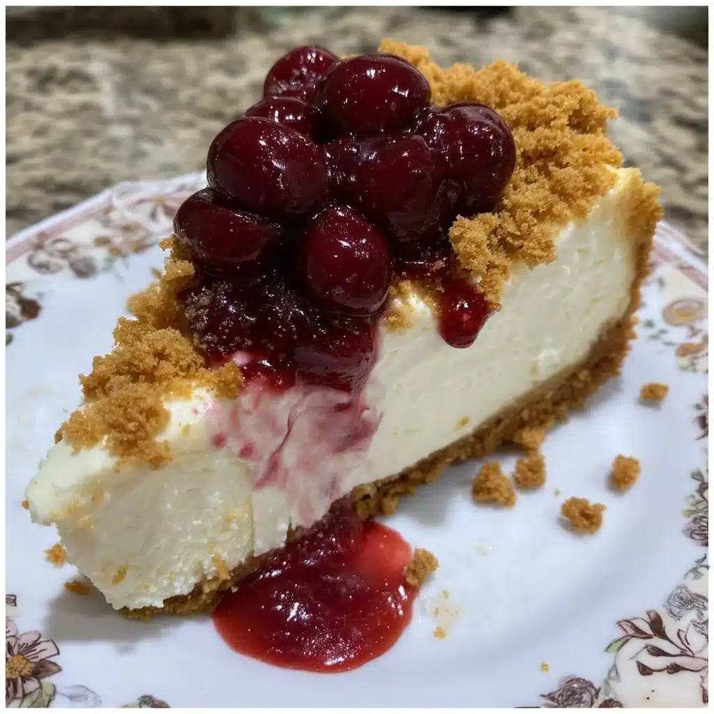 Cherry Mascarpone Cheesecake