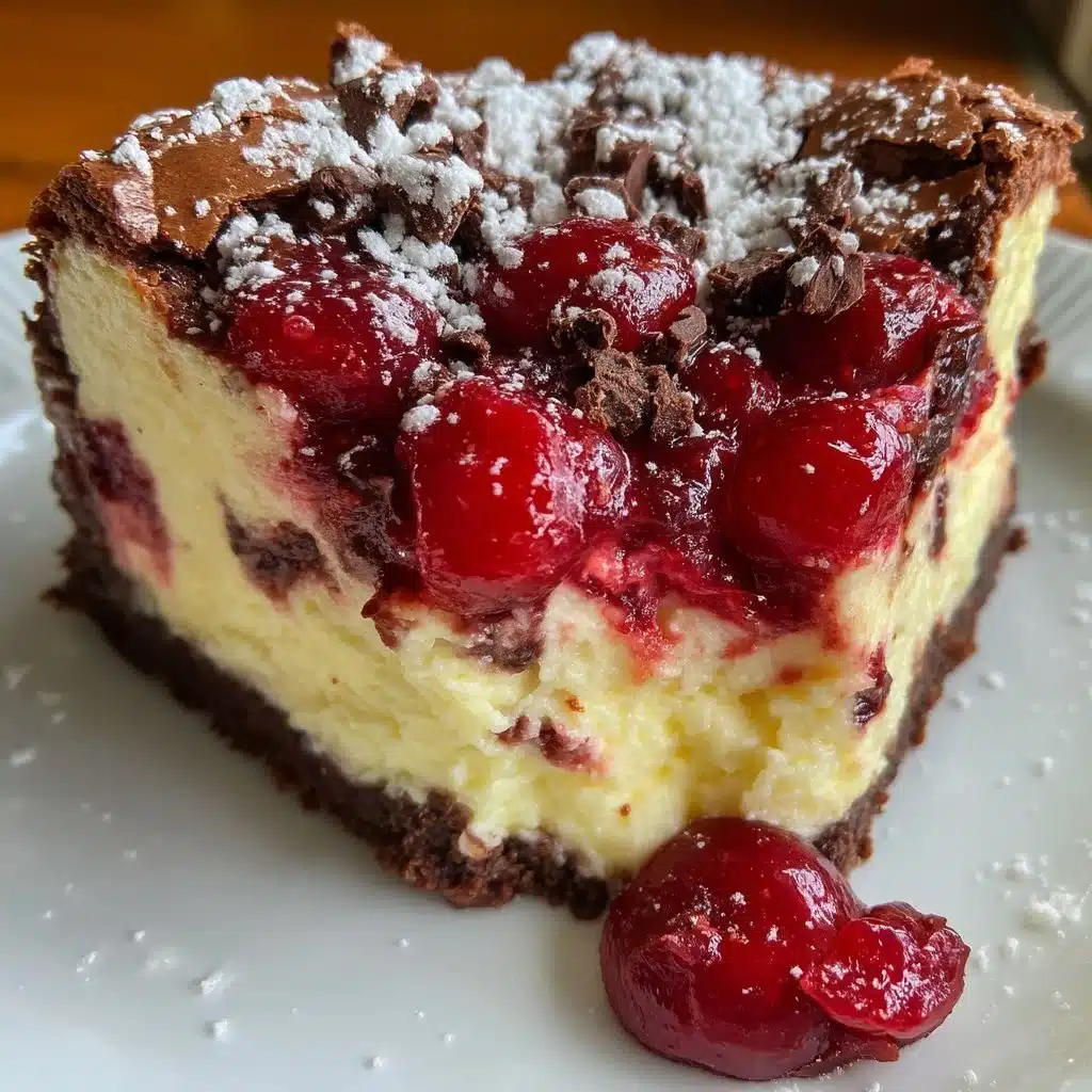 Cherry Mascarpone Cheesecake Brownies