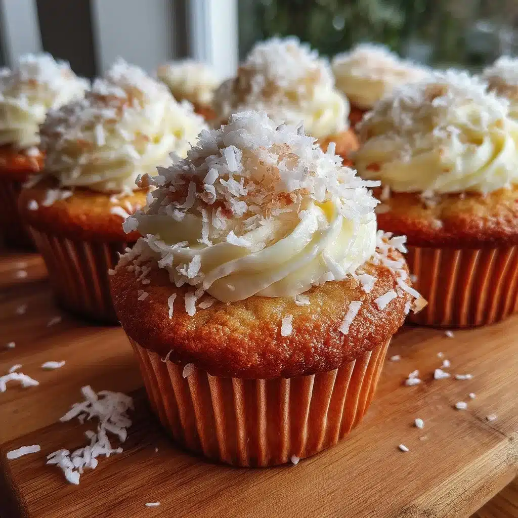 Coconut Mascarpone Cupcakes