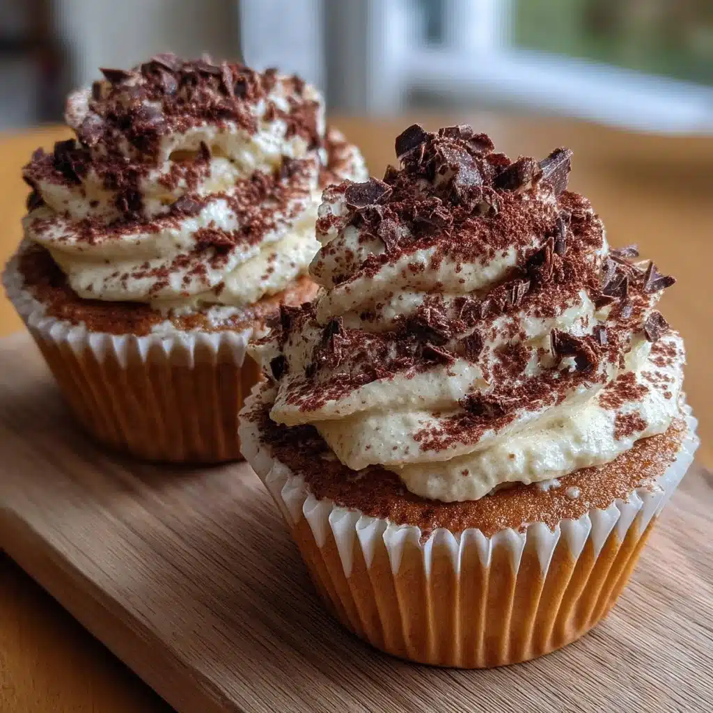 Espresso Mascarpone Tiramisu Cupcakes 3 Espresso Mascarpone Tiramisu Cupcakes