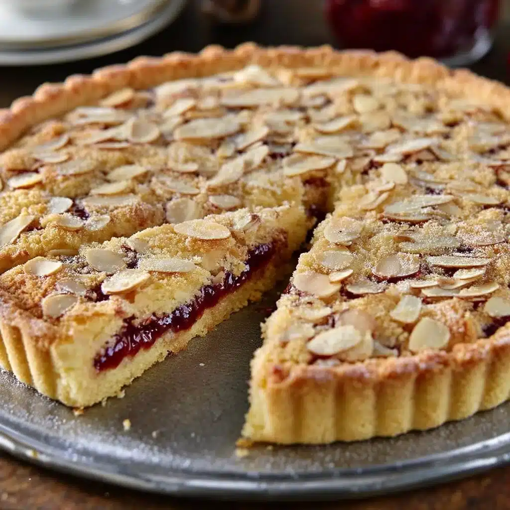 Italian Almond Raspberry Tart