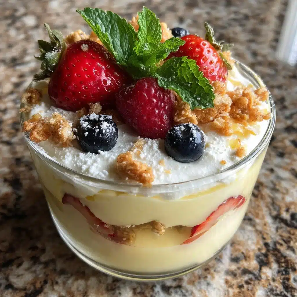 Lemon Ricotta Spring Parfaits