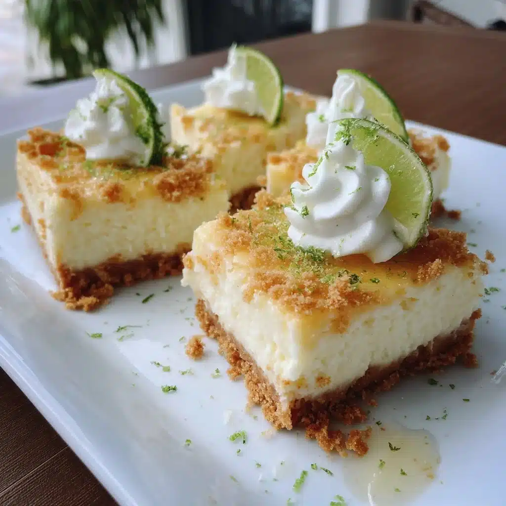Margarita Mascarpone Cheesecake Bars