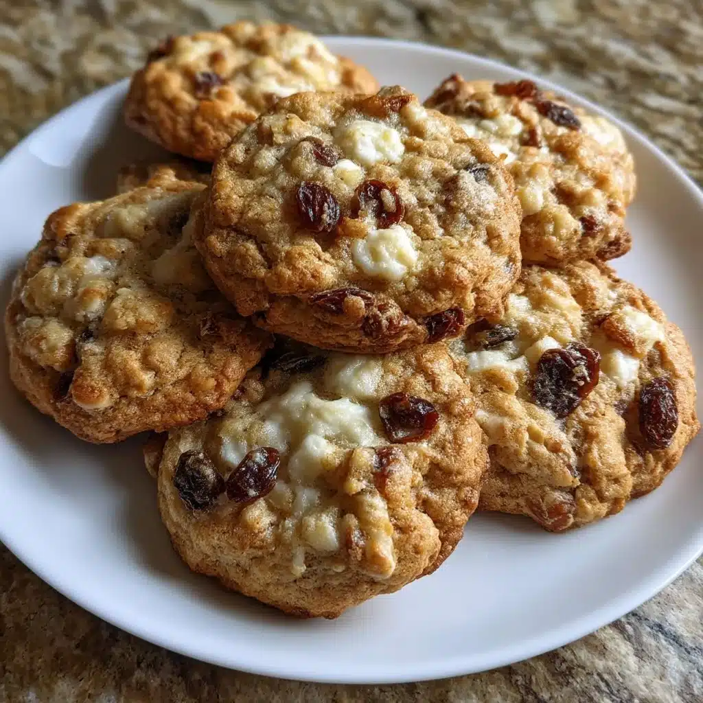 Mascarpone Oatmeal Raisin Cookies