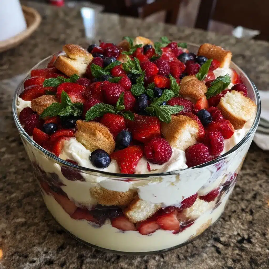 Mother's Day Berry Mascarpone Trifle