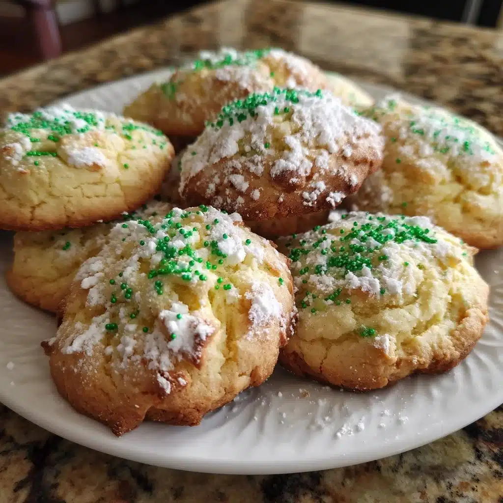 St. Patrick’s Day Ricotta Cookies