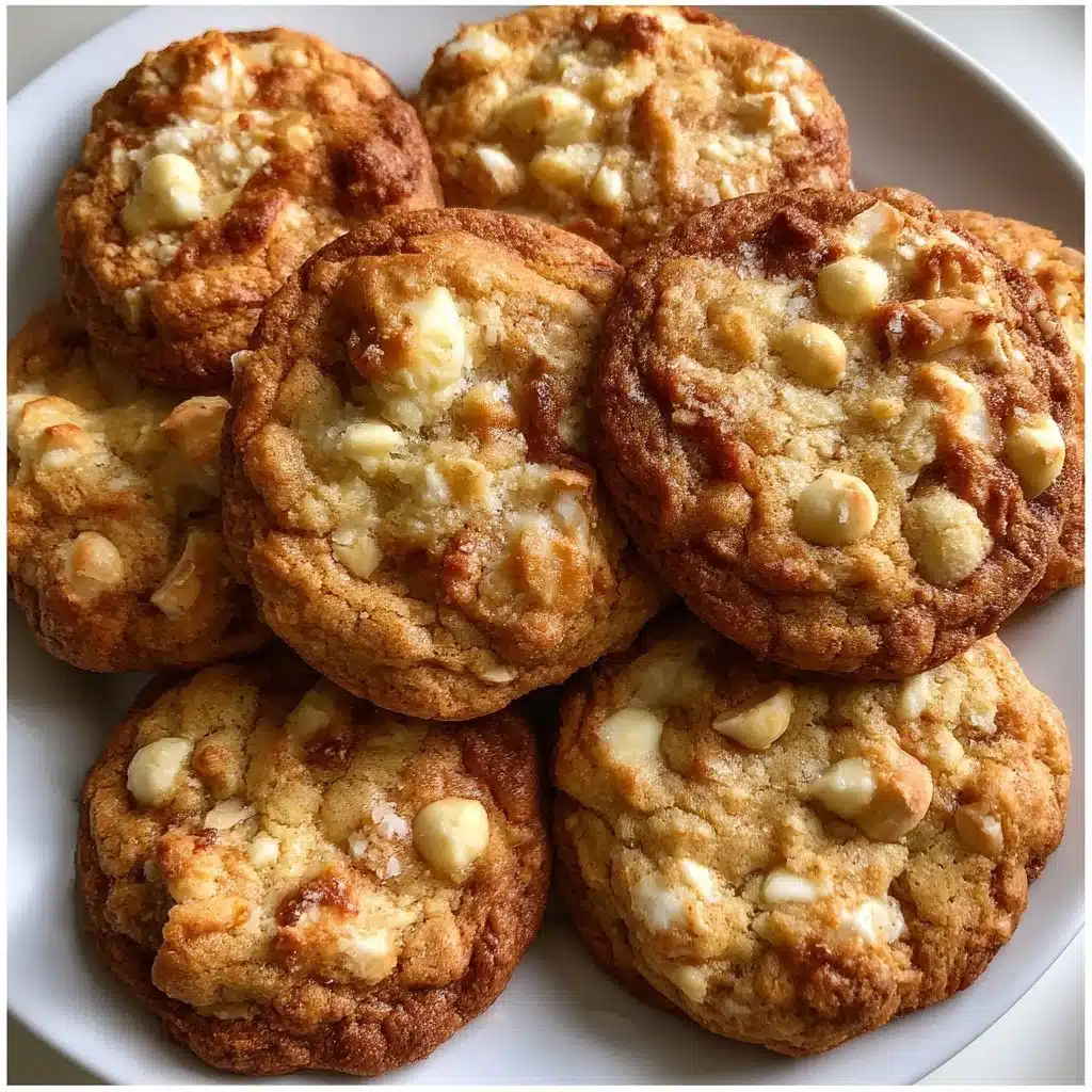 White Chocolate Macadamia Mascarpone Cookies