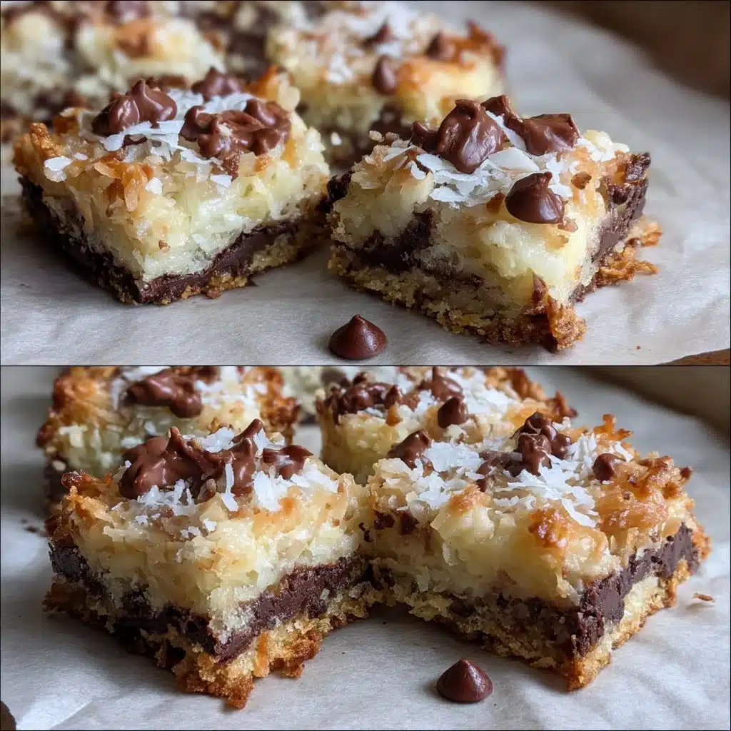 Almond Joy Ricotta Bars