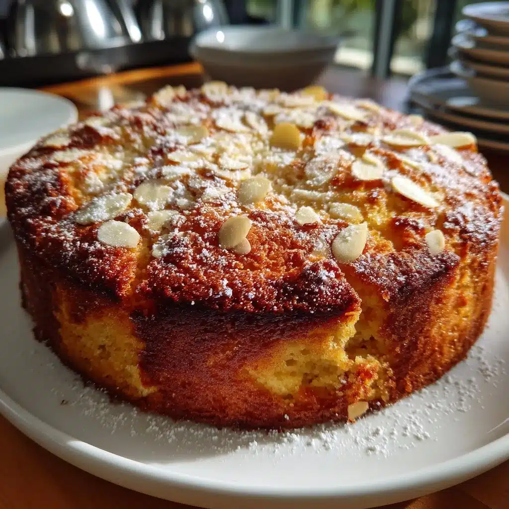 Almond Ricotta Olive Oil Cake