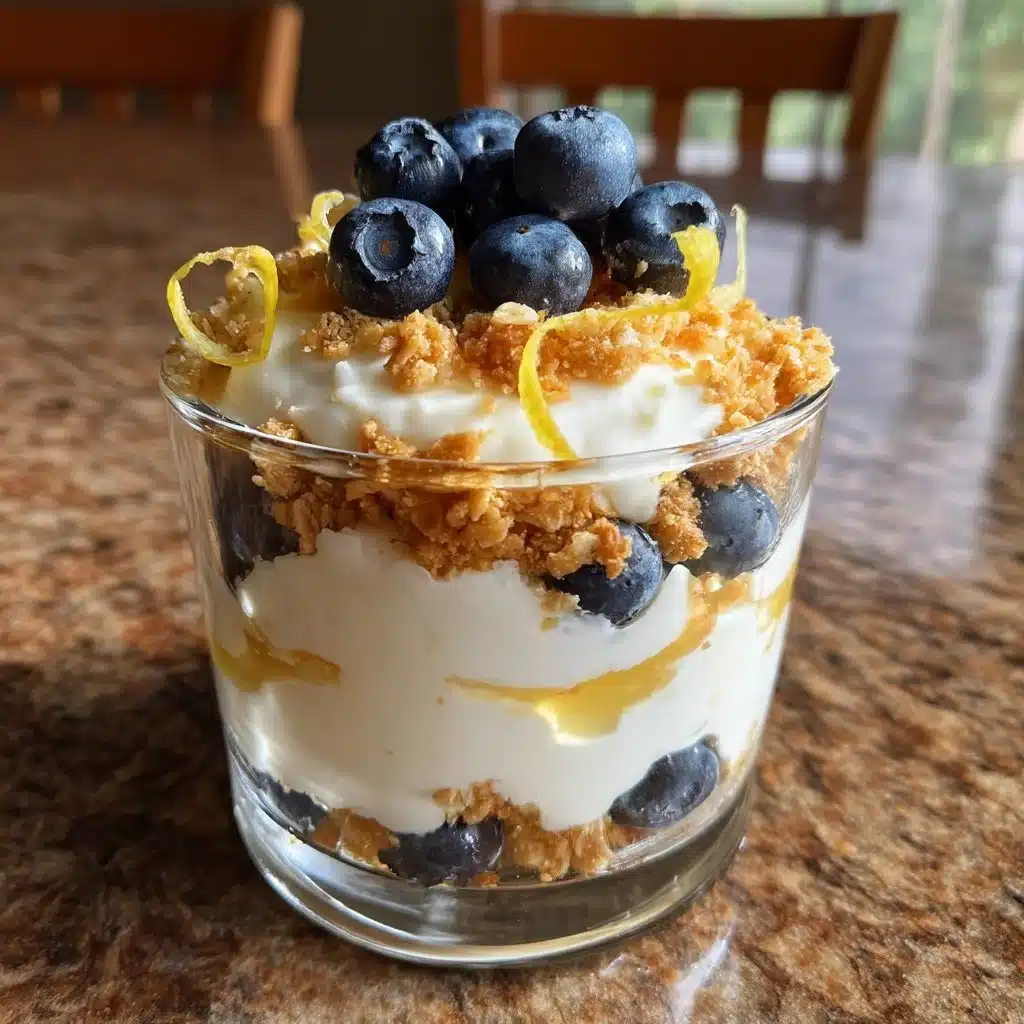 Blueberry Lemon Ricotta Parfaits