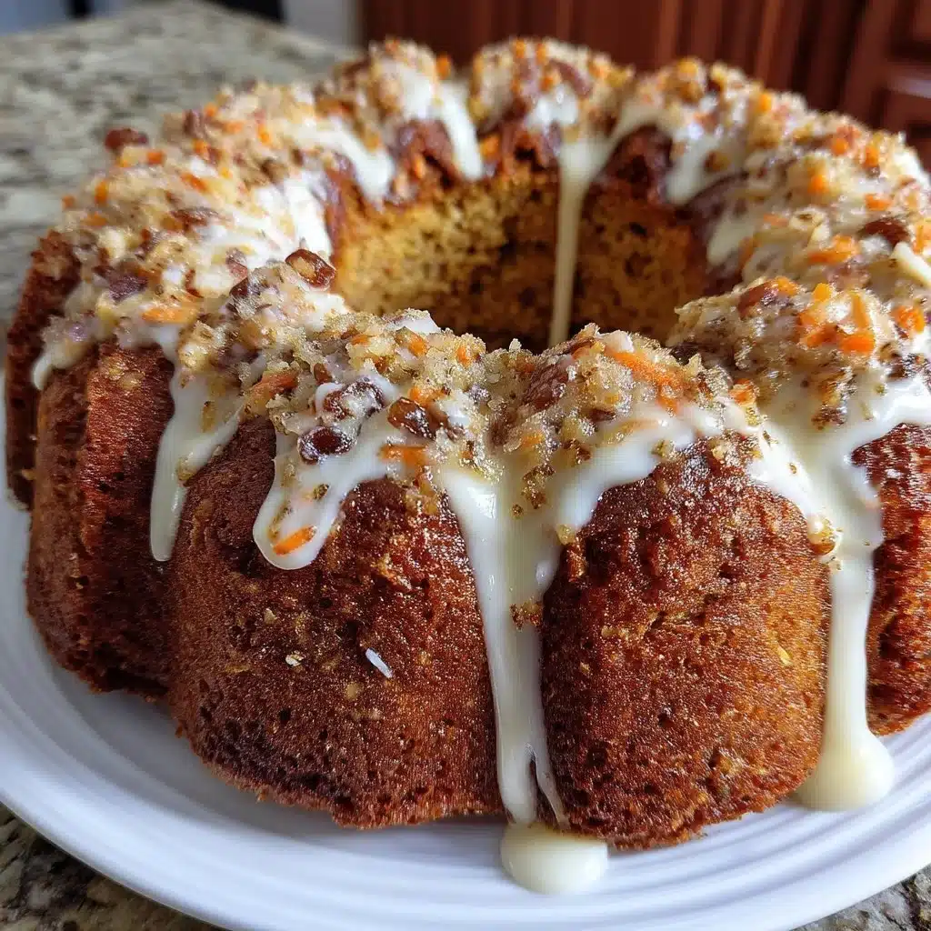 Carrot Cake Ricotta Bundt Cake