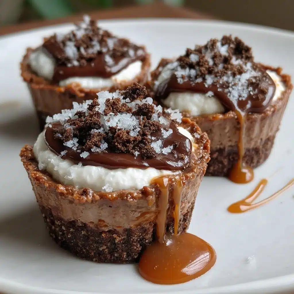 Chocolate Caramel Mascarpone Cups