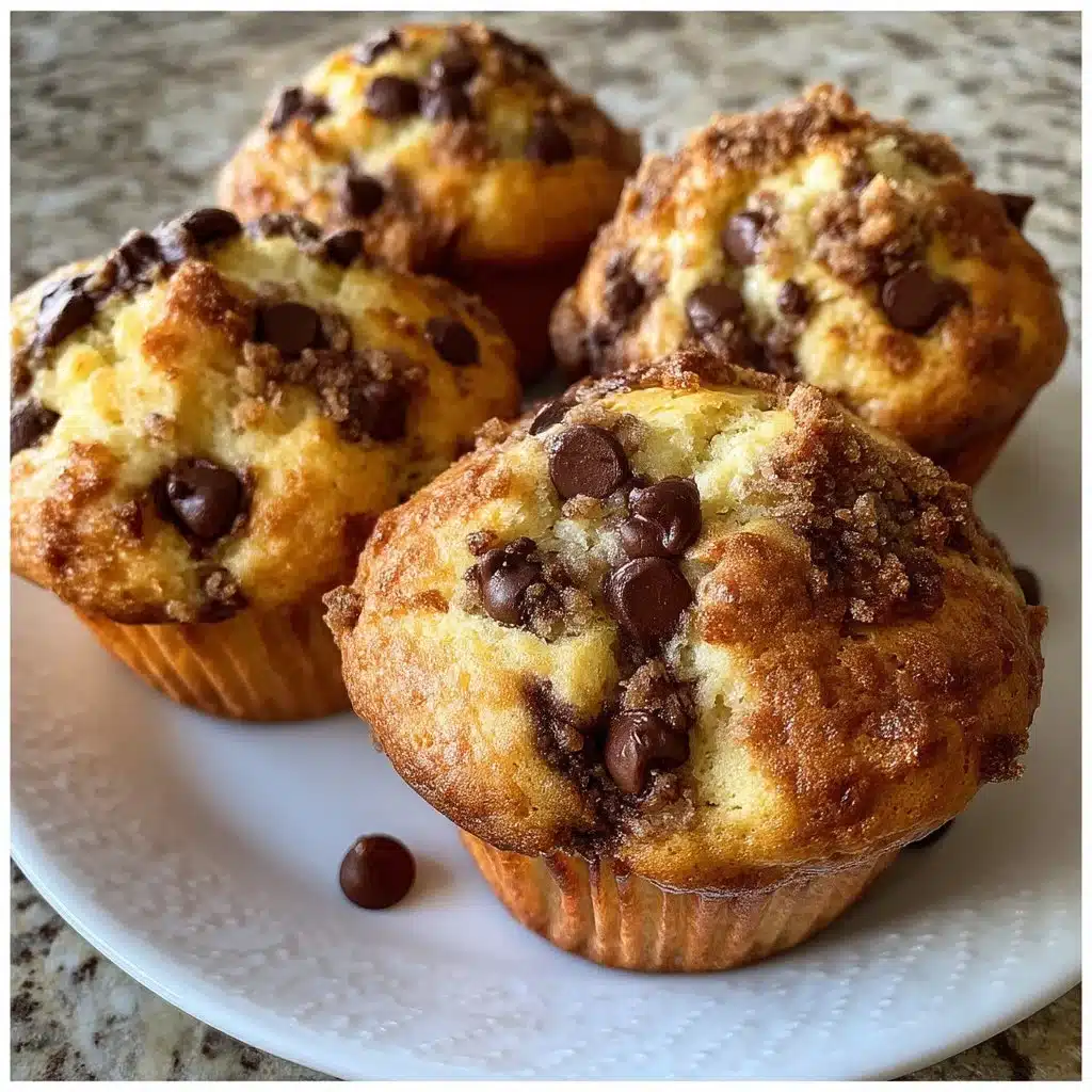 Chocolate Chip Ricotta Muffins