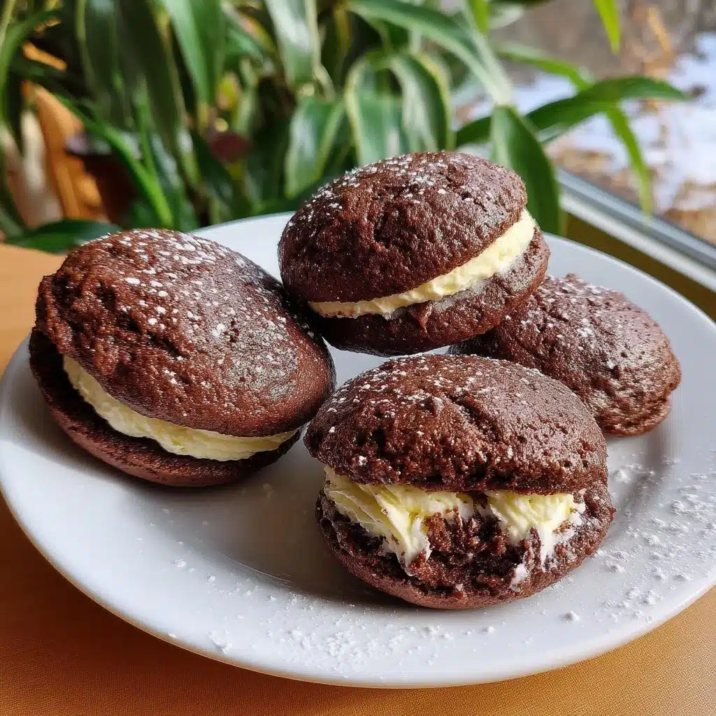 Chocolate Espresso Whoopie Pies 5 Chocolate Espresso Whoopie Pies