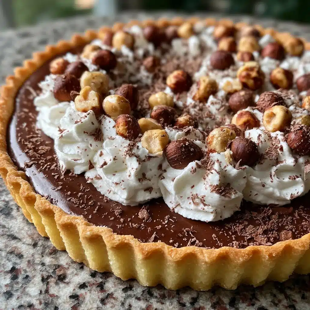 Chocolate Hazelnut Mascarpone Tart