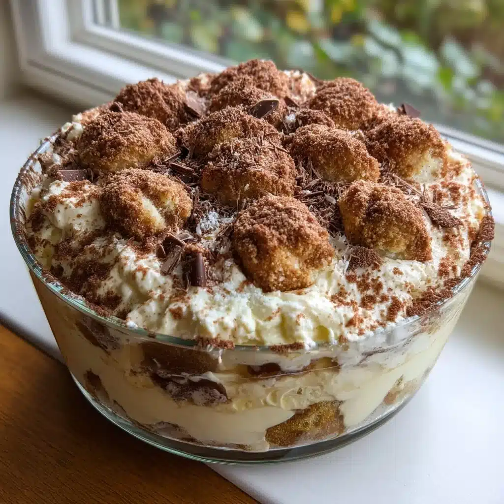 Creamy Ricotta Tiramisu Trifle