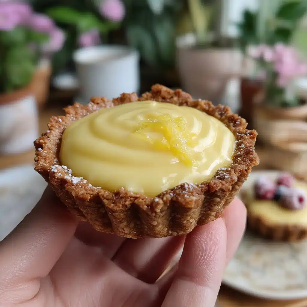 Easy Lemon Curd Tartlets with Mascarpone Cream