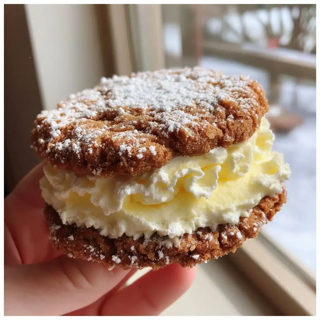 Frozen Lemon Mascarpone Cookie Sandwiches