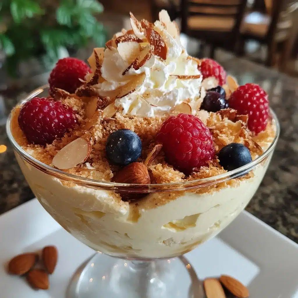 Honey Almond Mascarpone Parfaits