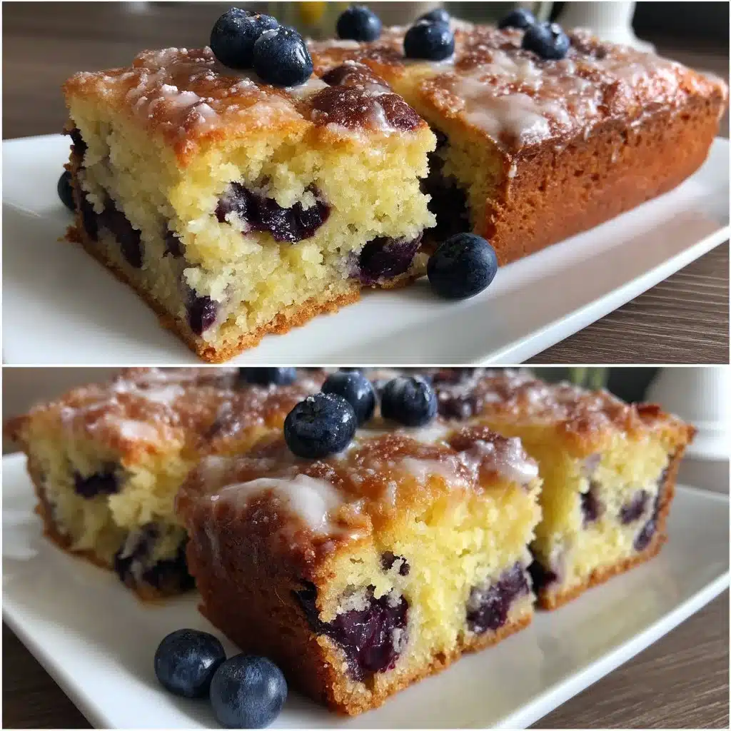Lemon Blueberry Sheet Cake 4 Lemon Blueberry Sheet Cake