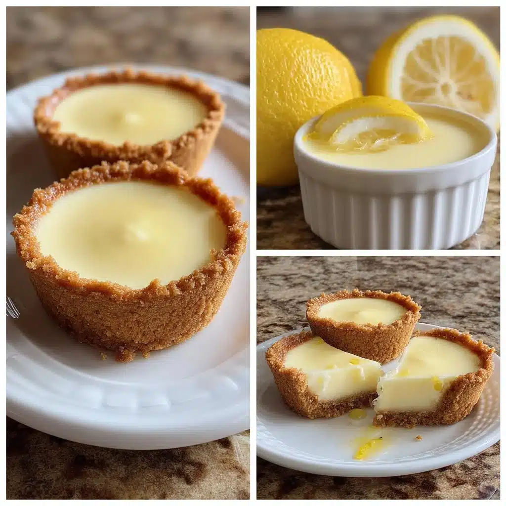 Lemon Panna Cotta Cups