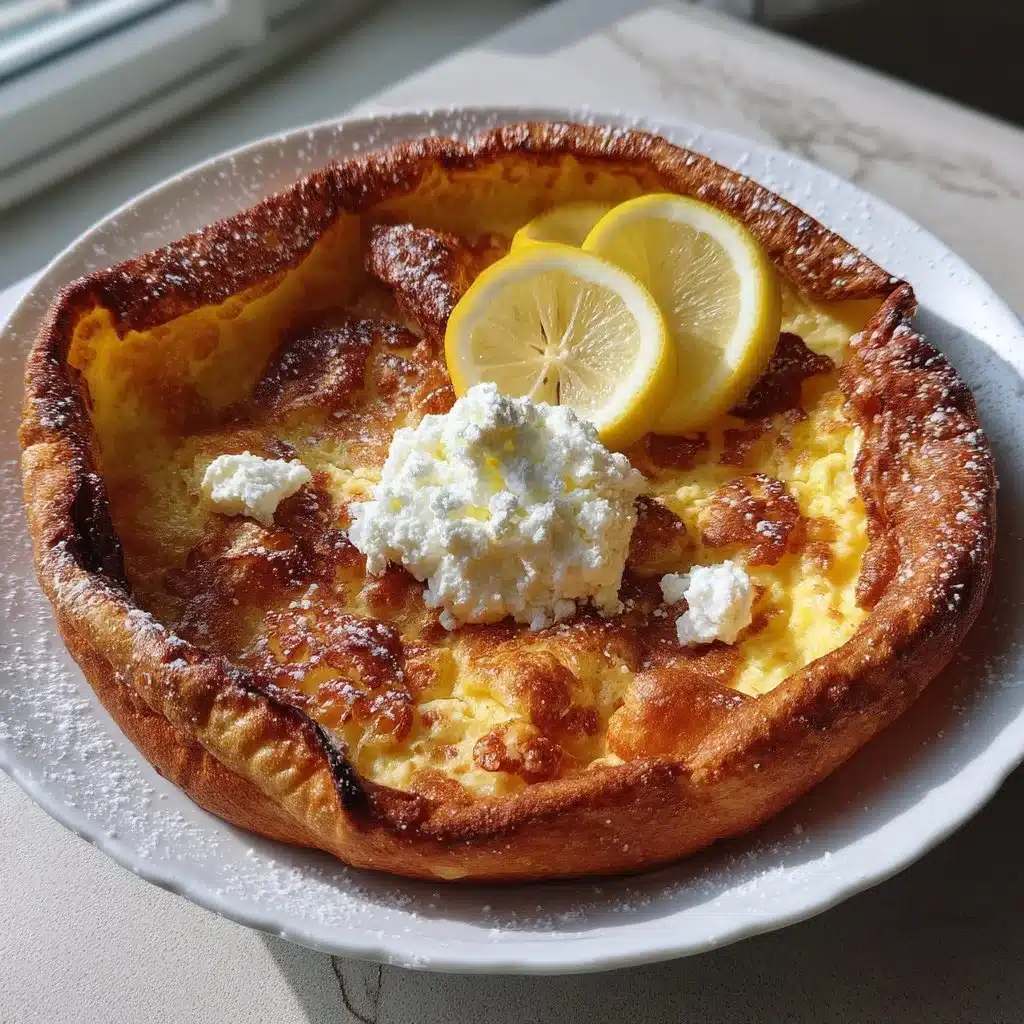 Lemon Ricotta Dutch Baby Pancake 3 Lemon Ricotta Dutch Baby Pancake
