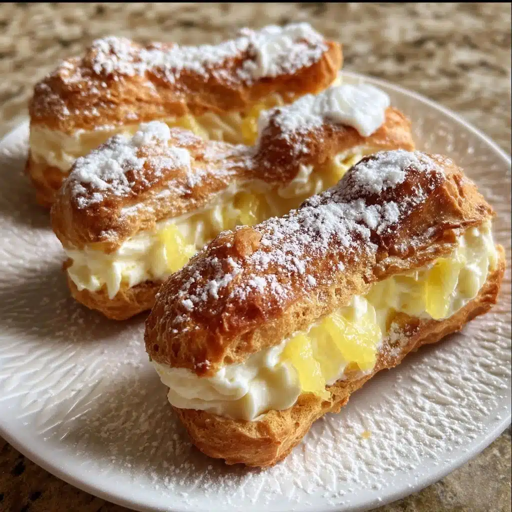 Limoncello Mascarpone Eclairs 5 Limoncello Mascarpone Eclairs