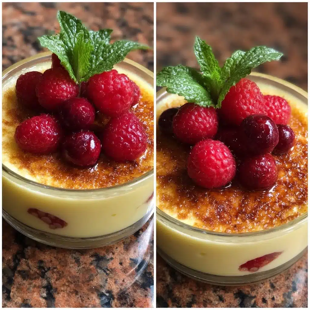 Limoncello Zabaglione Dessert Cups