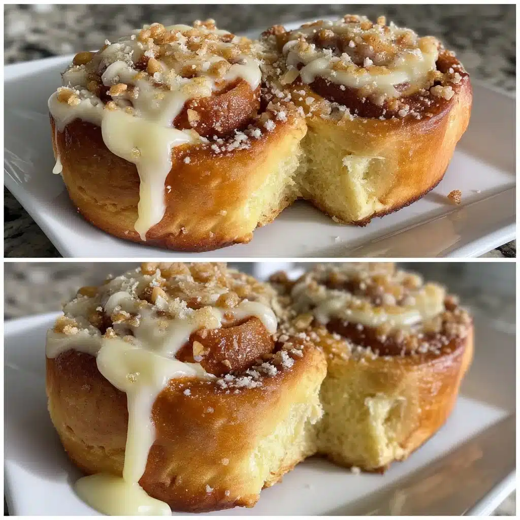 Mascarpone Frosted Cinnamon Rolls