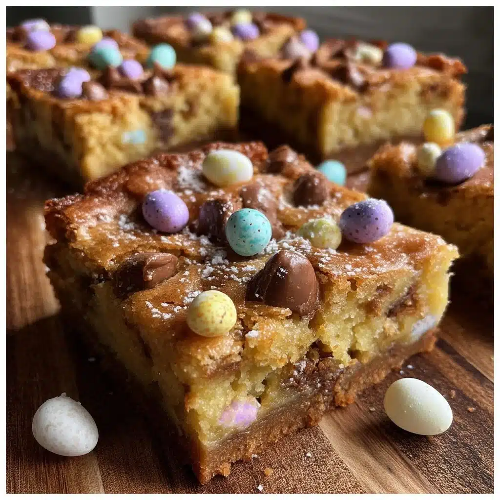 Mini Egg Mascarpone Blondies