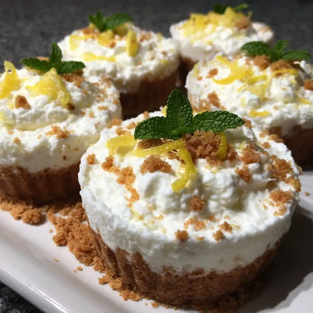No-Bake Lemon Ricotta Icebox Cups