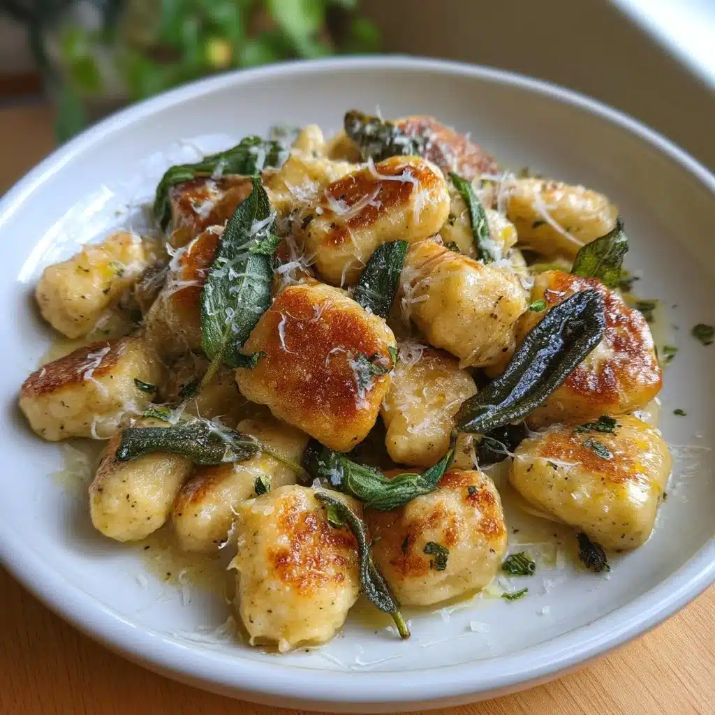 One-Pan Ricotta Gnocchi with Brown Butter Sage