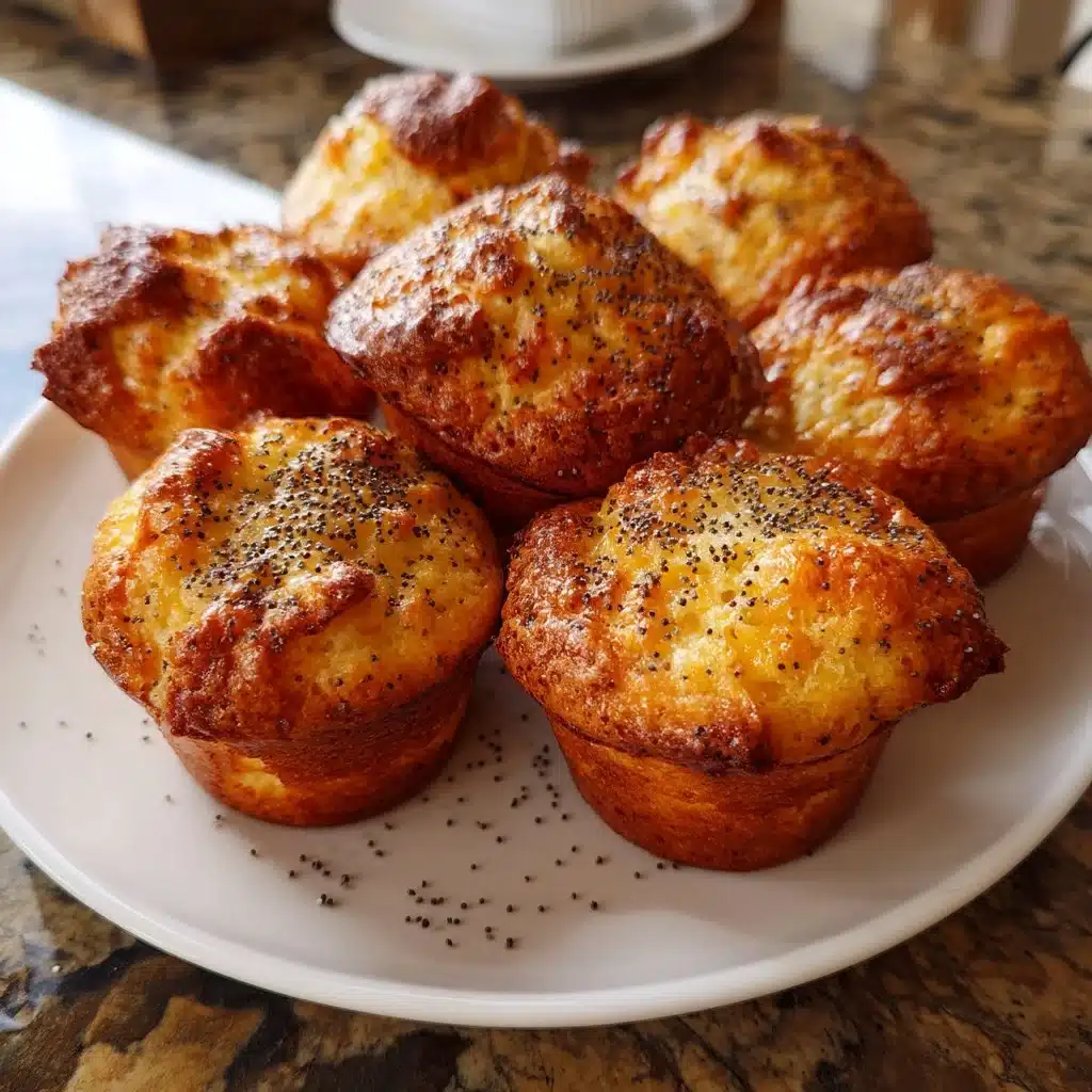 Orange Ricotta Muffins with Poppy Seeds