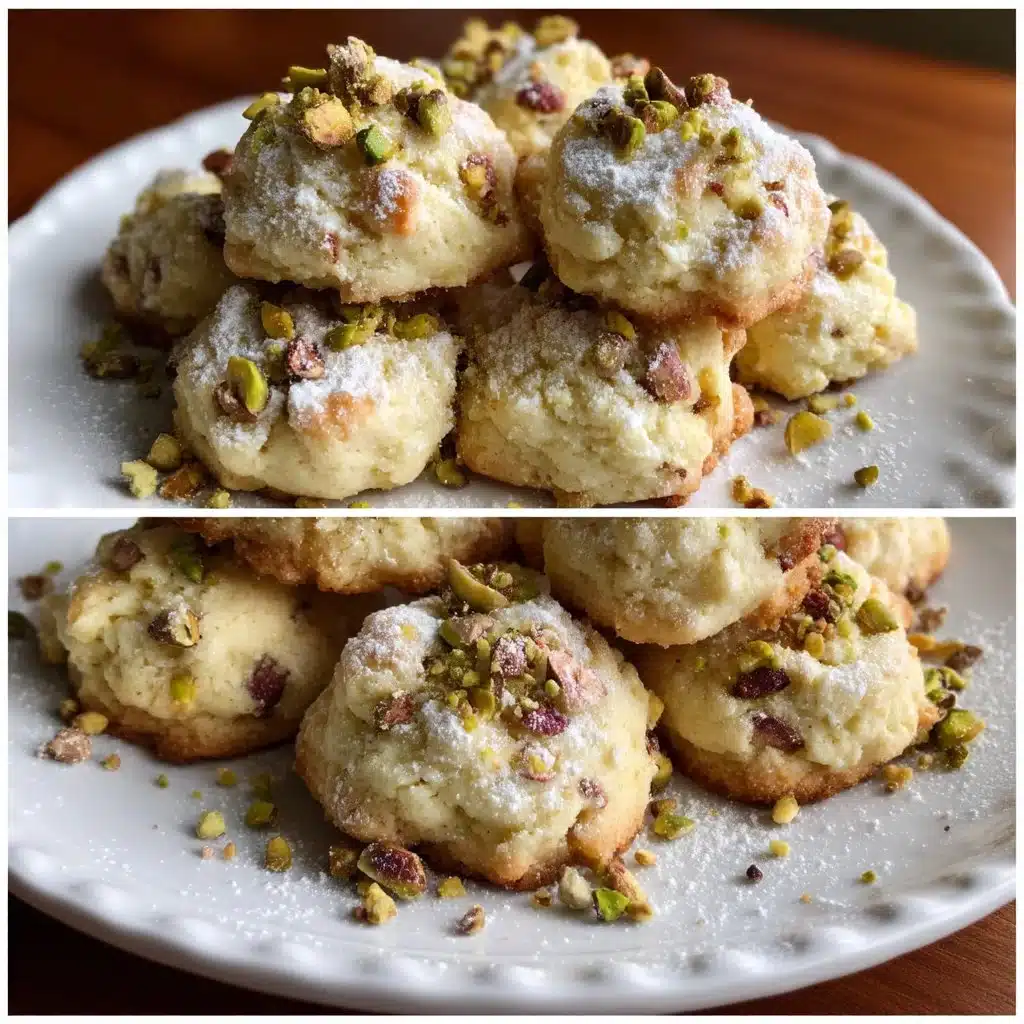 Pistachio Ricotta Cookies