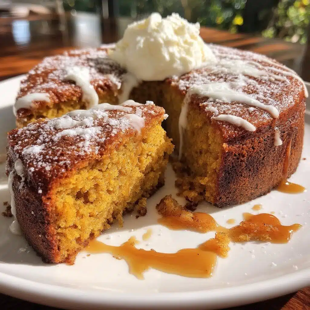 Pumpkin Spice Ricotta Cake