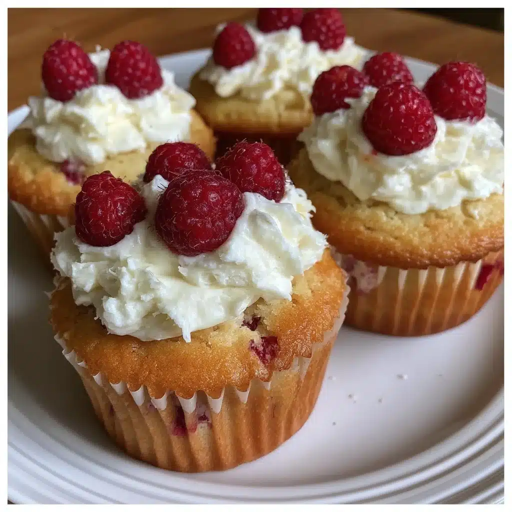 Raspberry Ricotta Cupcakes
