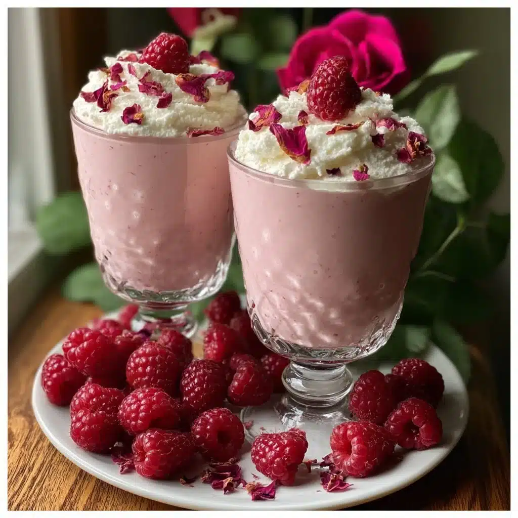 Raspberry Rose Mascarpone Mousse