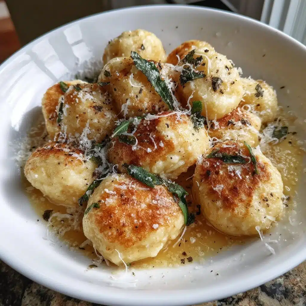 Ricotta Gnudi with Brown Butter Sage