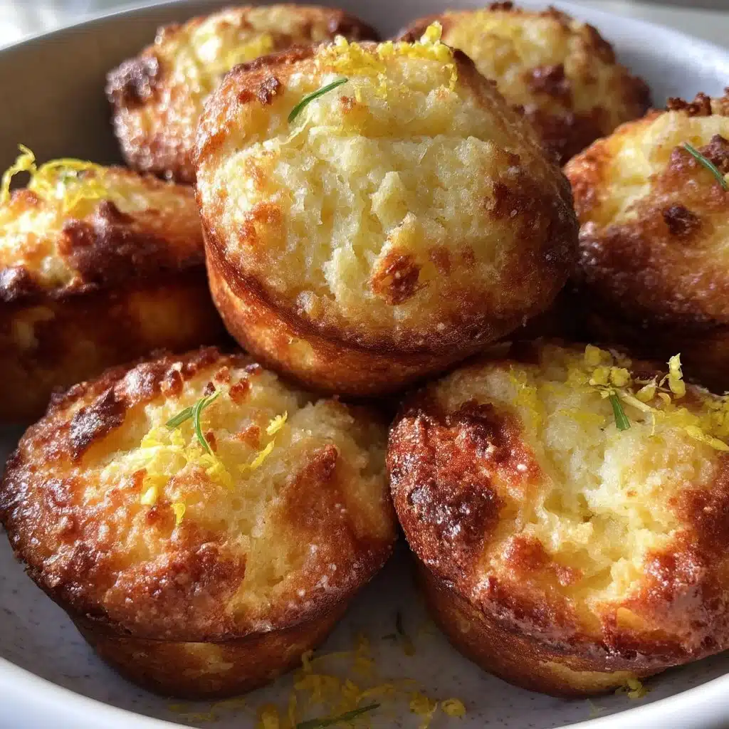 Ricotta Lemon Pound Cake Muffins