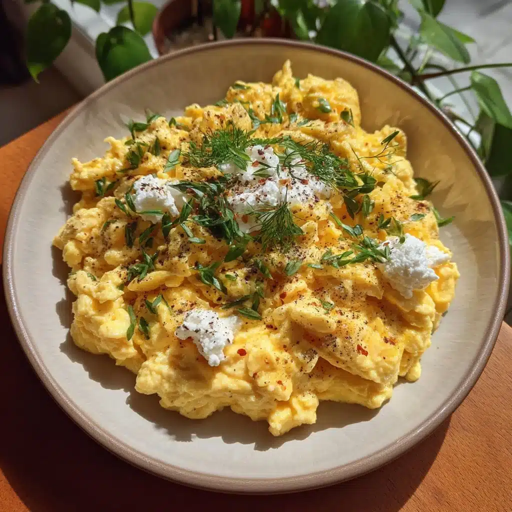 Ricotta Scrambled Eggs 3 Ricotta Scrambled Eggs