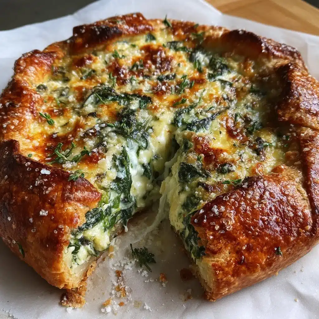 Savory Ricotta and Spinach Galette