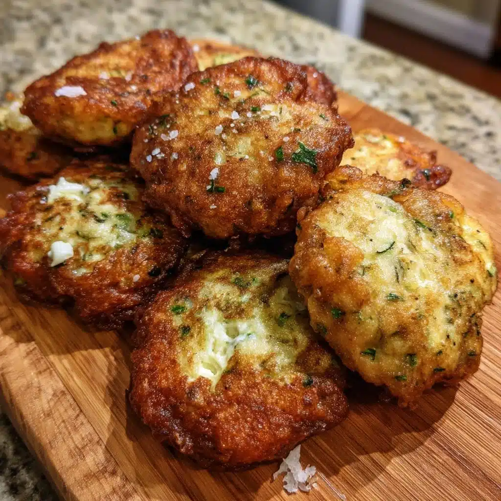 Savory Zucchini Ricotta Fritters