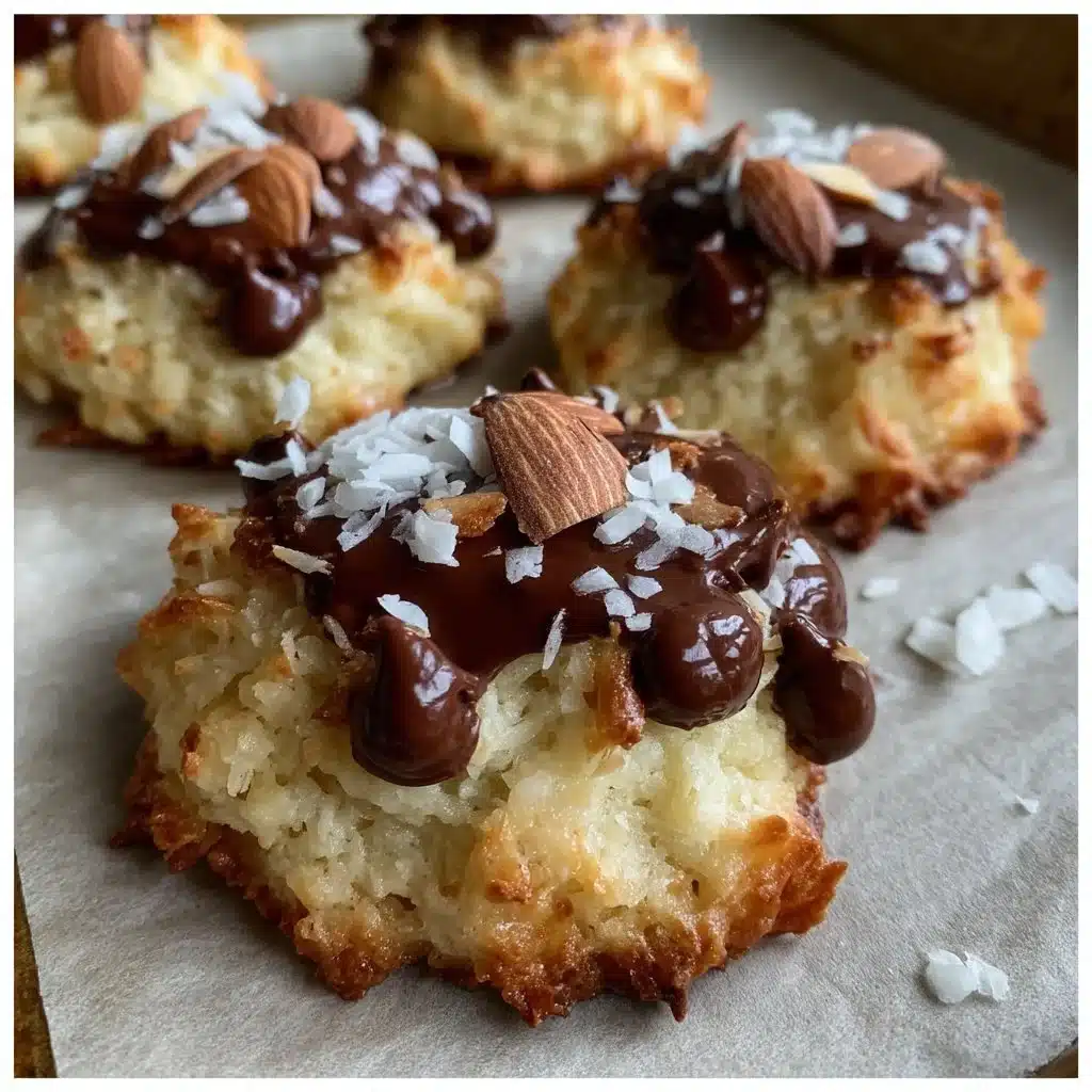 Soft Almond Joy Ricotta Cookies