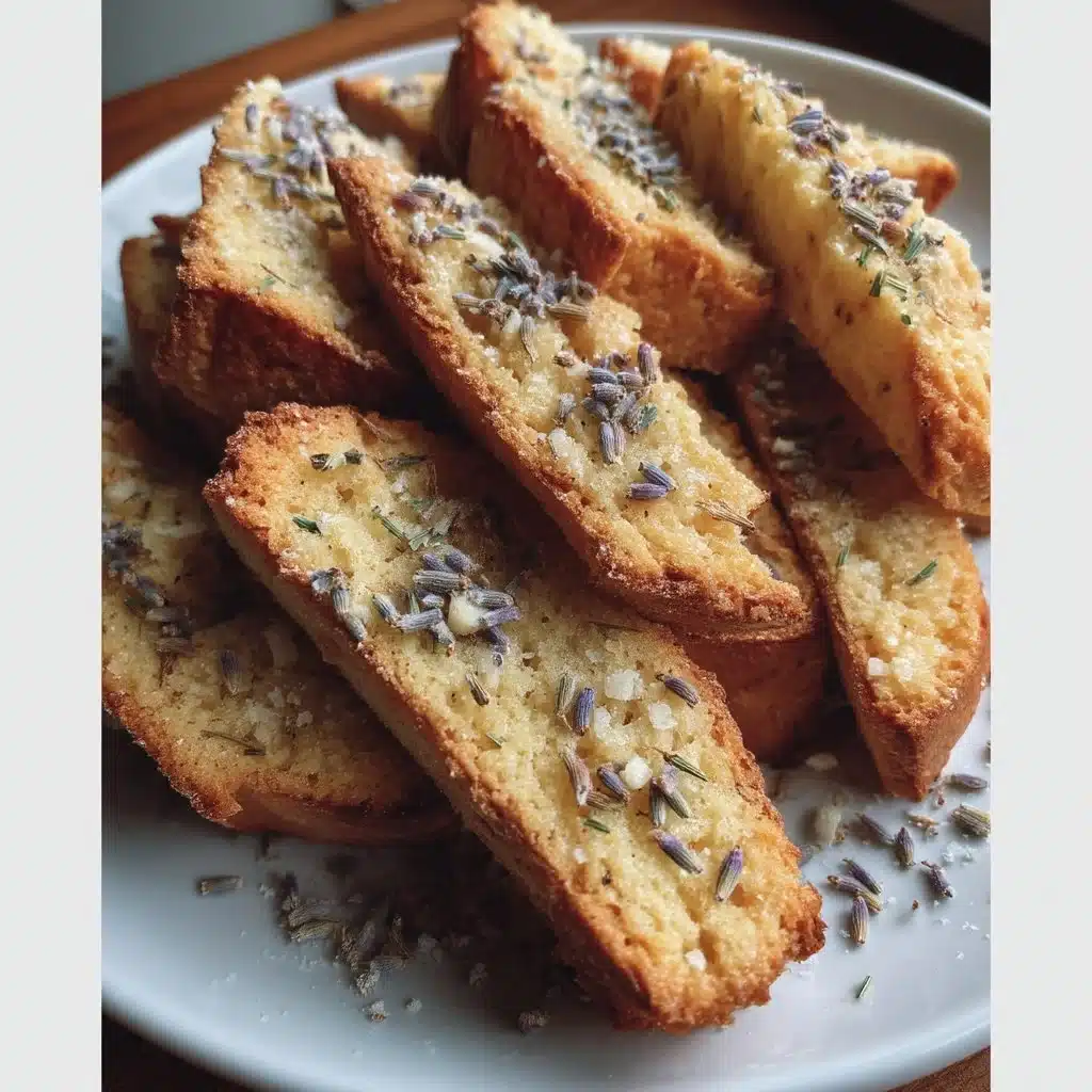 Soft Lemon Lavender Biscotti